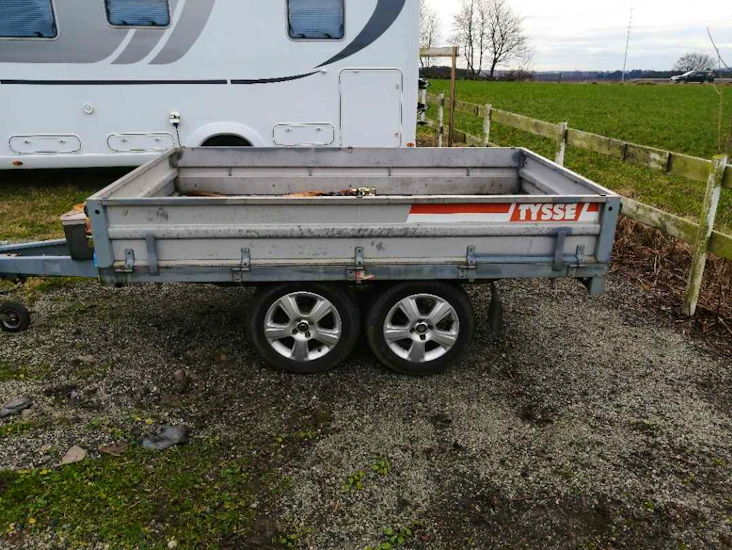 Boggitilhenger til leie