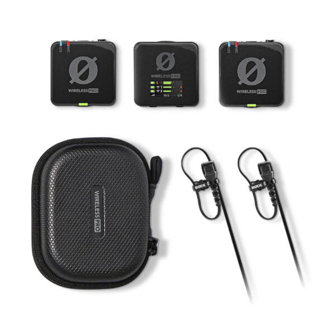 Rode wireless pro lavalier set - 2x tx, 1x rx