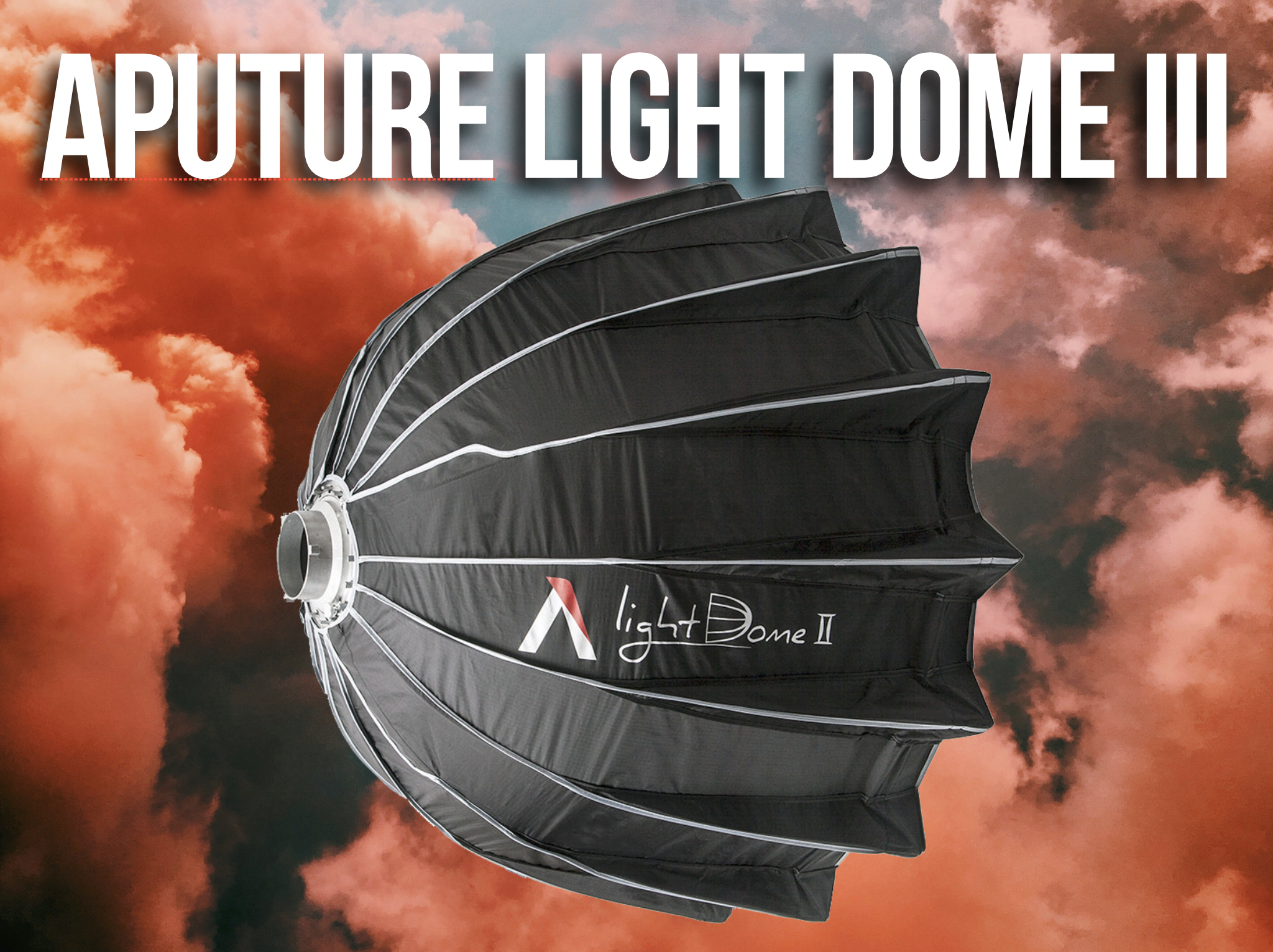 Aputure light dome iii 90cm round softbox