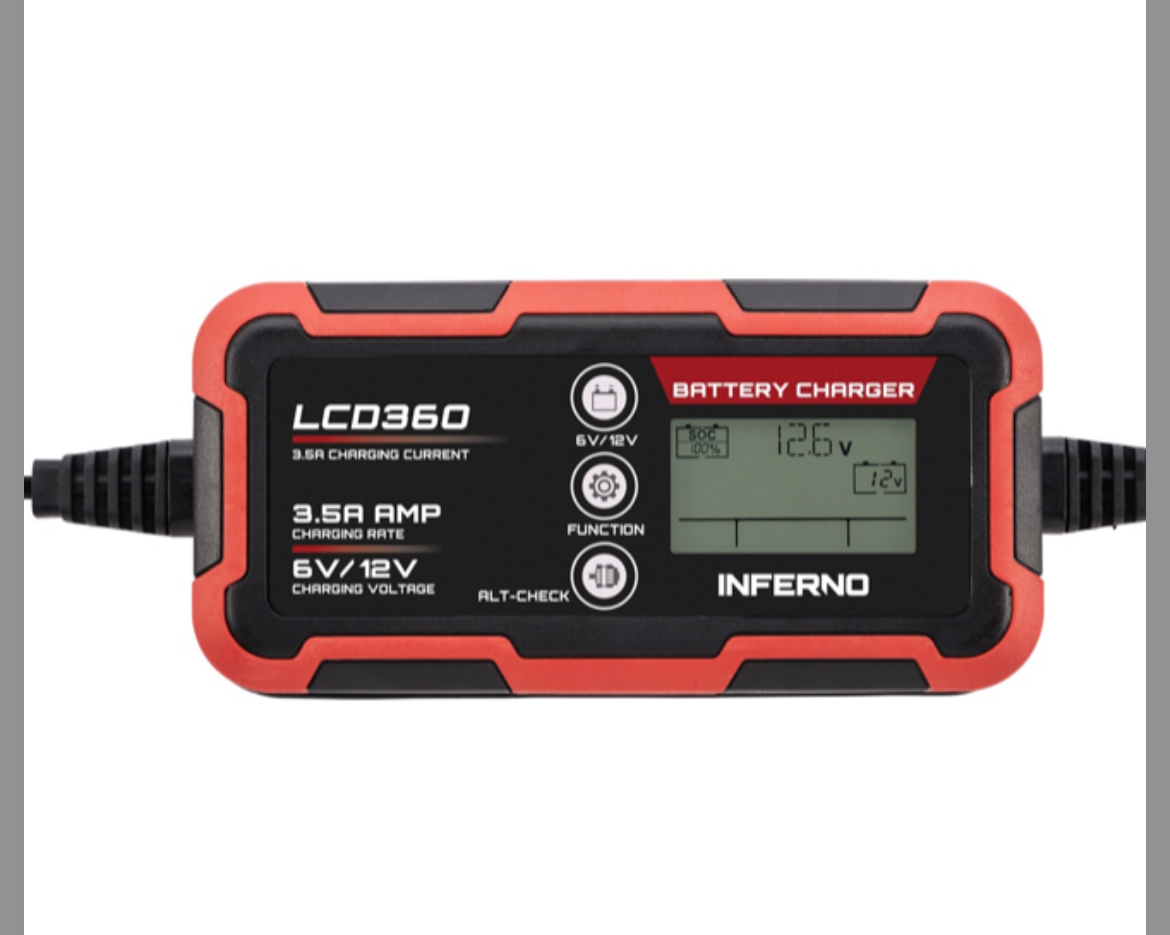 Batterilader 6v/12v