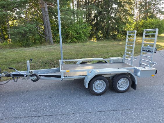 Maskintrailer tiki 2750 kg – 2345 kg maxlast – ramper
