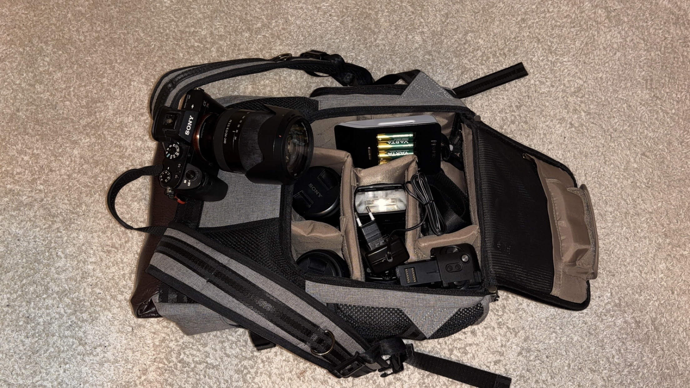 Sony a7ii med objektiv & tillbehör 
