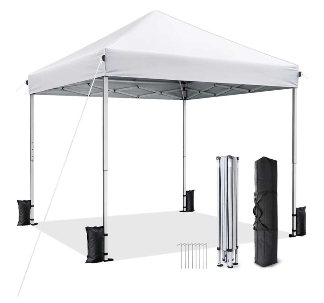 10x10 pop up event tent white