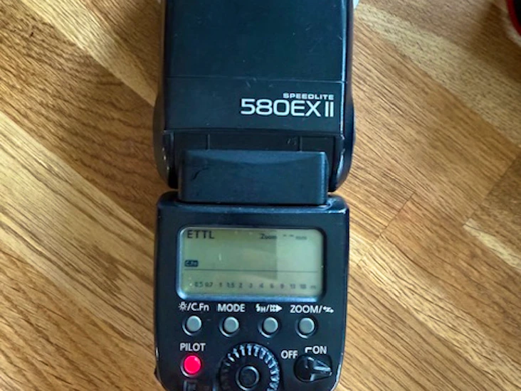 Canon speedlite 580ex ii