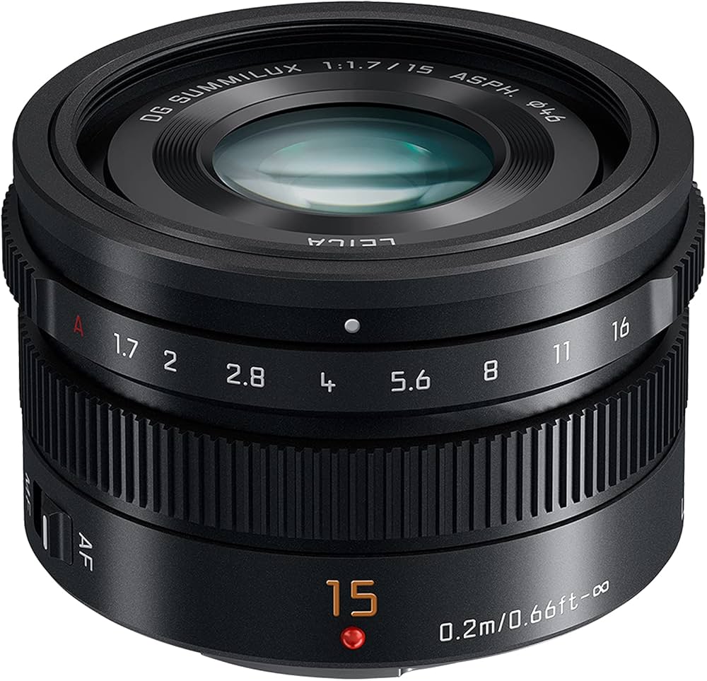 Leica m43 prime lens - 15mm 1.7
