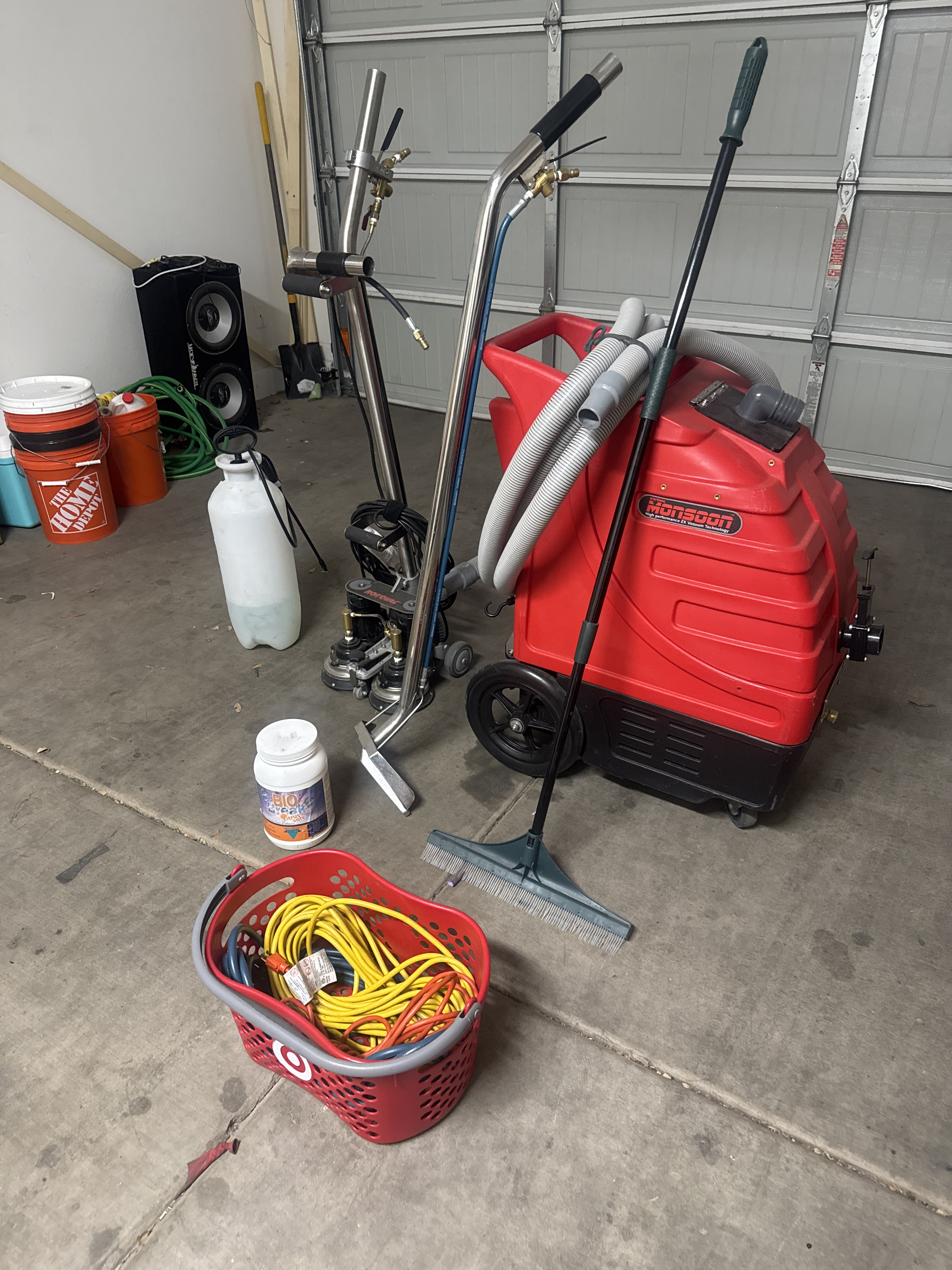 Professional extractor bundle home/industrial