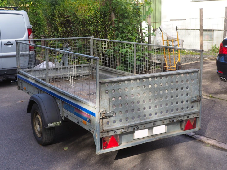 Bromsat 750kg maskinsläp