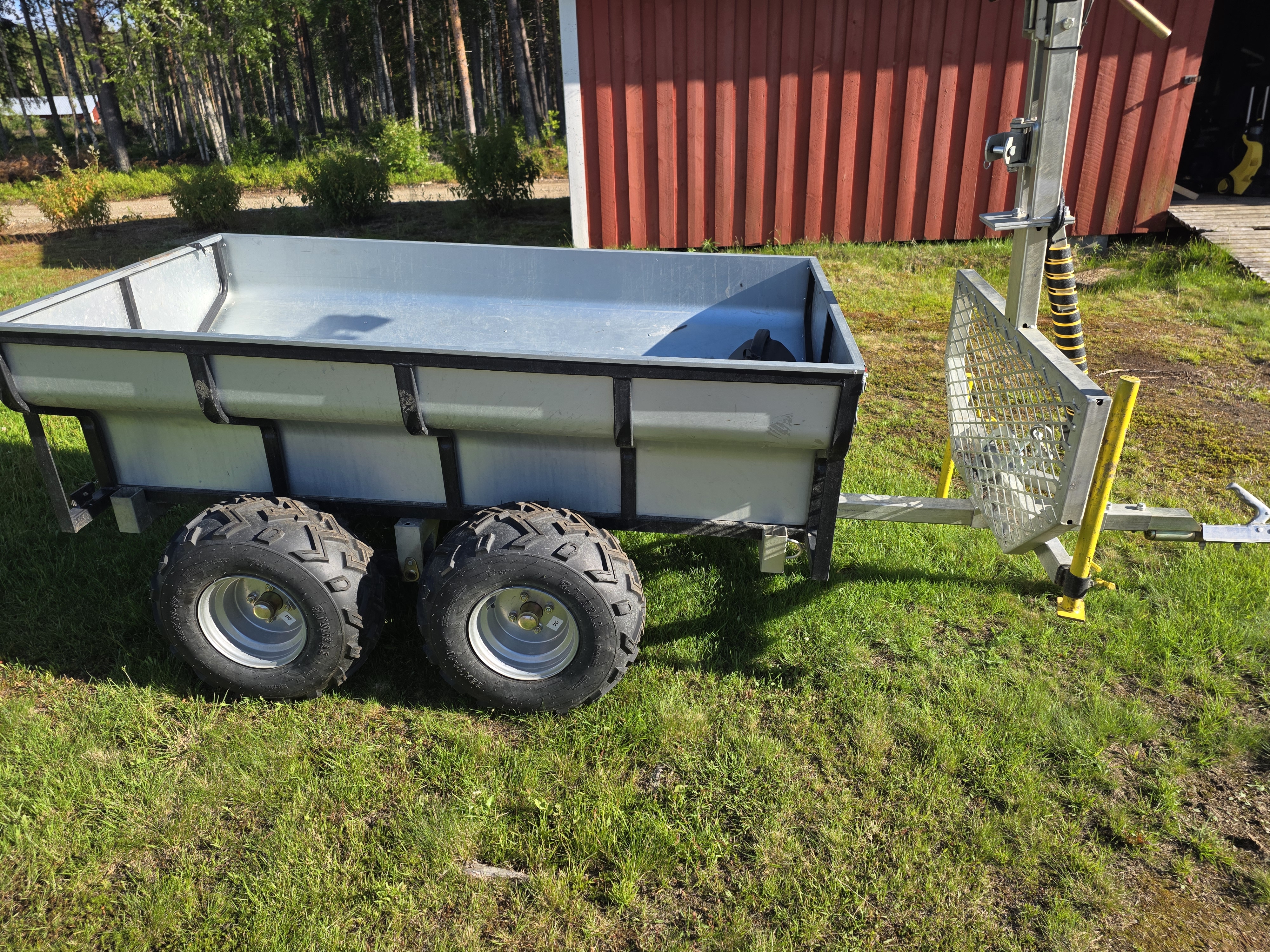Timmervagn / älgdragare
