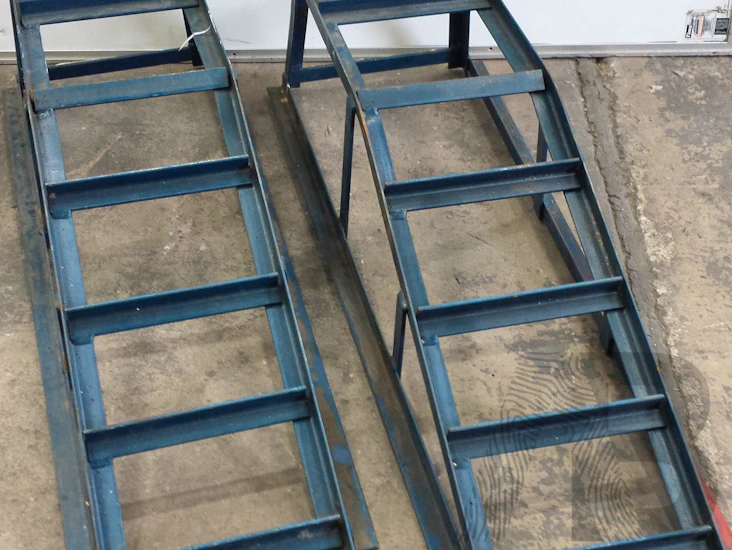 Pair of 2.5 tonne car ramps