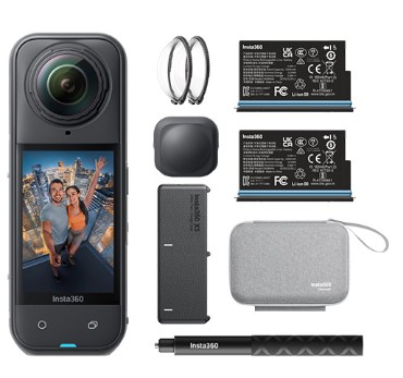 Insta360 x5 8k 360º camera essentials bundle