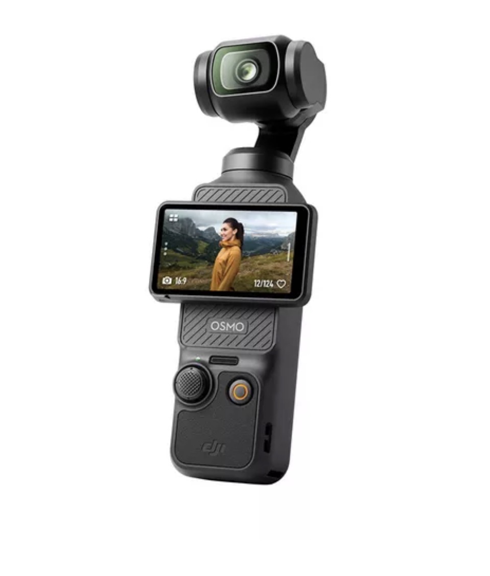 Dji osmo pocket 3 4k ultra hd action camera - black