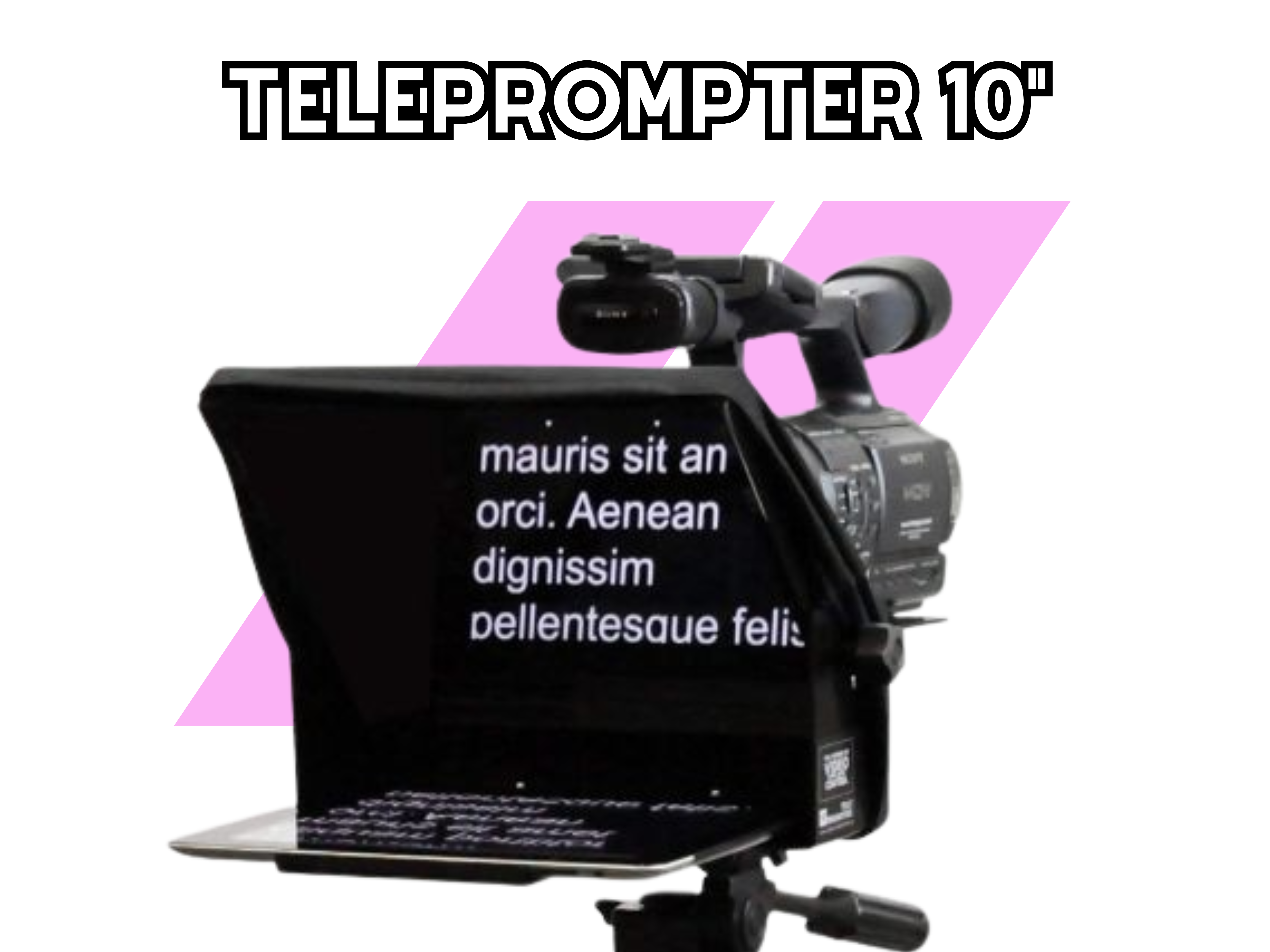 Teleprompter 10''
