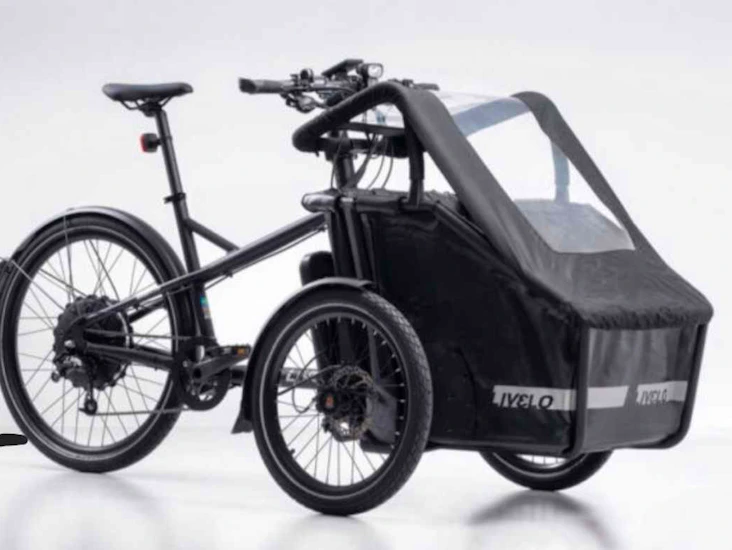 Livelo #1 lådcykel som är lättkörd och bekväm