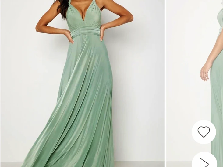 Multi tie maxi dress