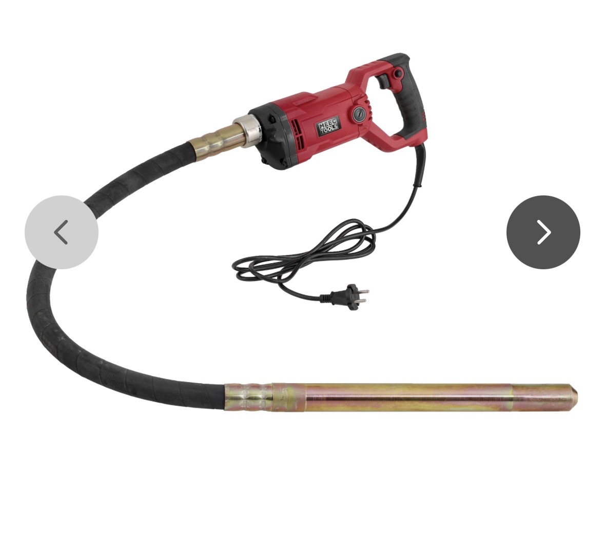 Håndholdt betongvibrator 1100 w