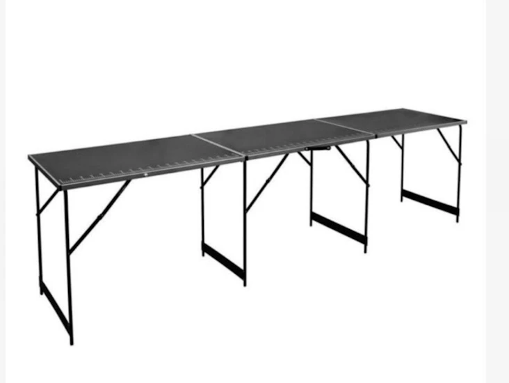 Ihopfällbart tapetbord 3m