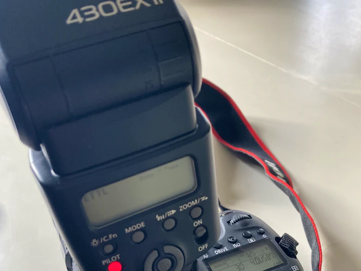 Blixt canon speedlite ex430 ii