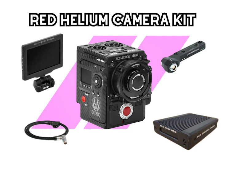Red helium 8k camera