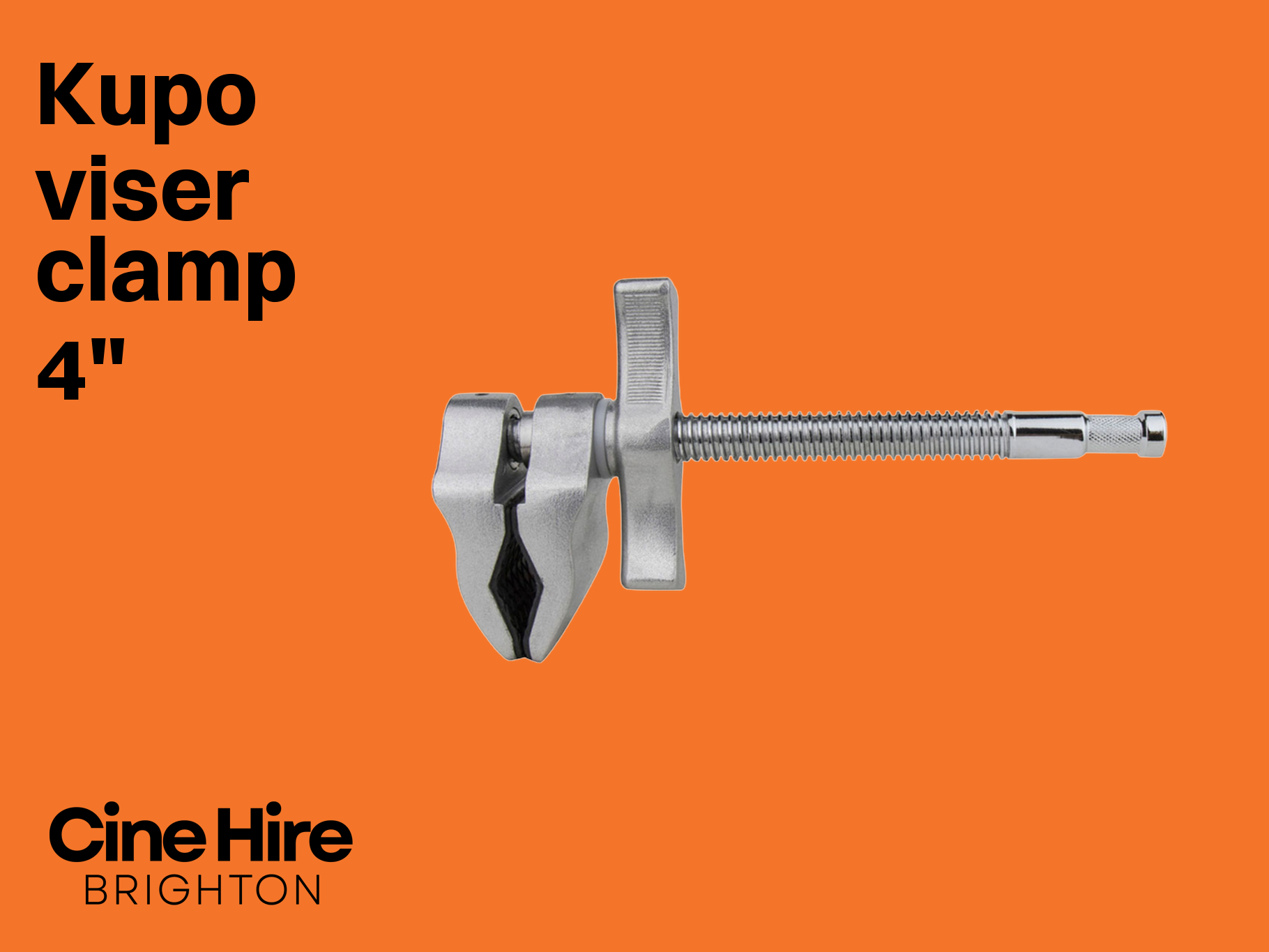 Kupo cardellini viser clamp 4"