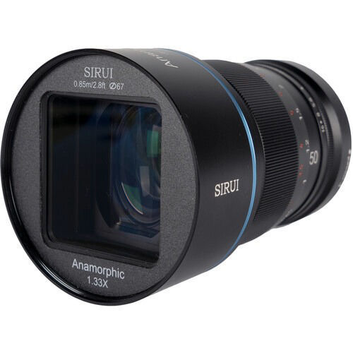 Sirui anamorphic 1.33x 50mm f1.8 – fujifilm x-mount