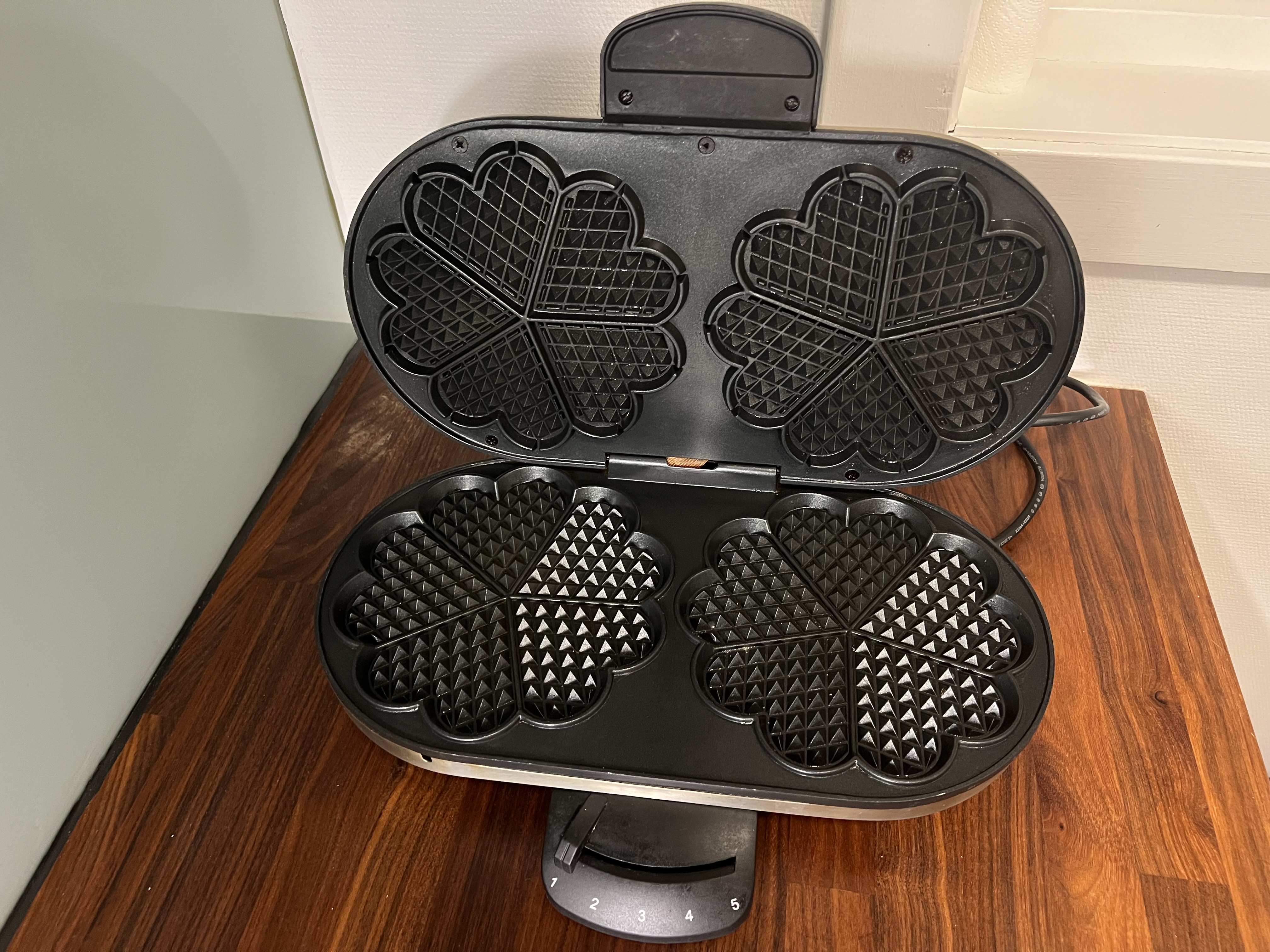 Wilfa dobbelt vaffeljern