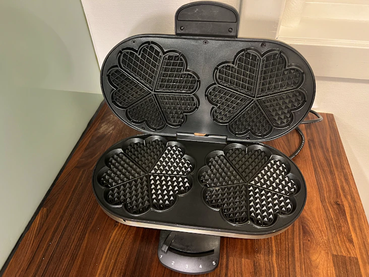 Wilfa dobbelt vaffeljern