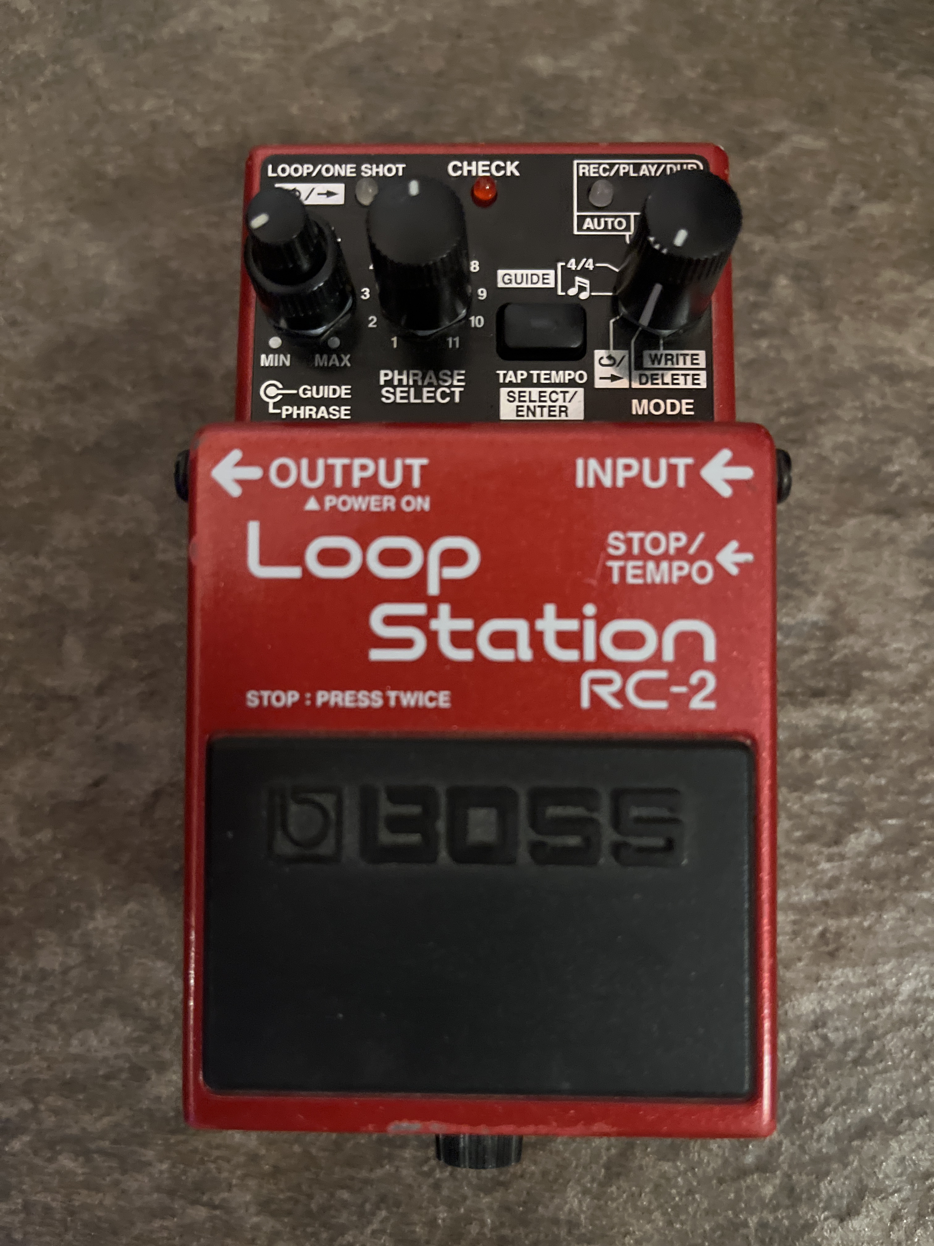 Boss loop station rc-2