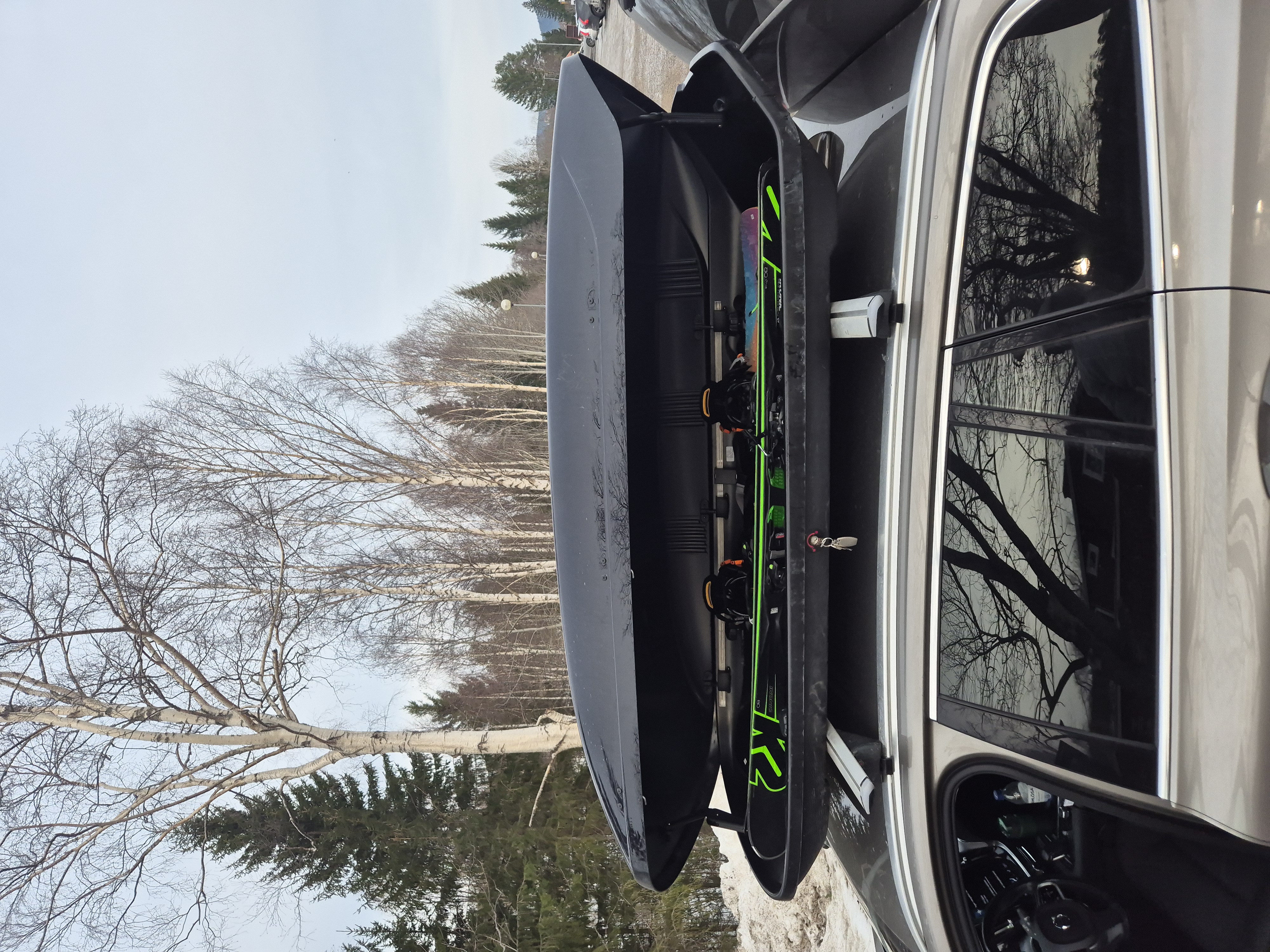 Takbox med tackräcken