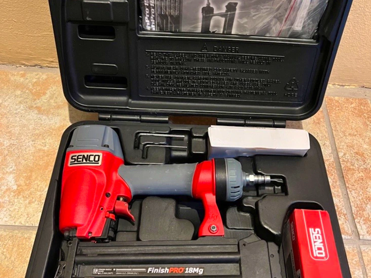 Dyckertpistol med tyst kompressor