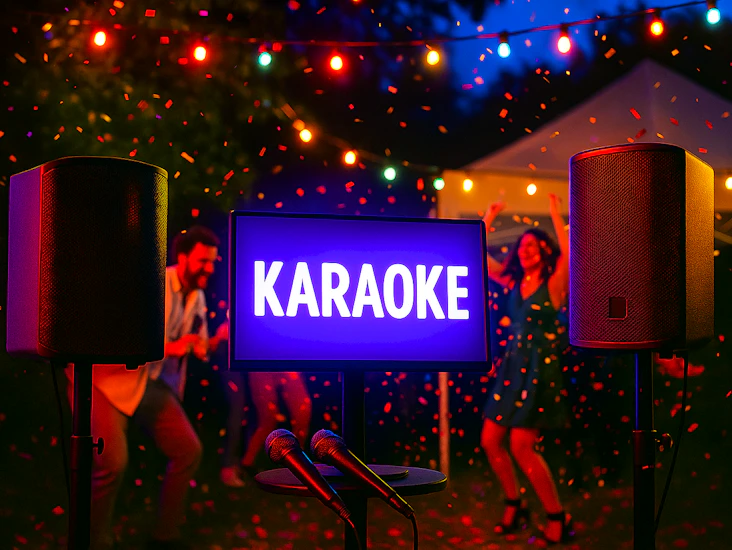 🎤 lei karaokeanlegg – feststemning garantert! 🎶
