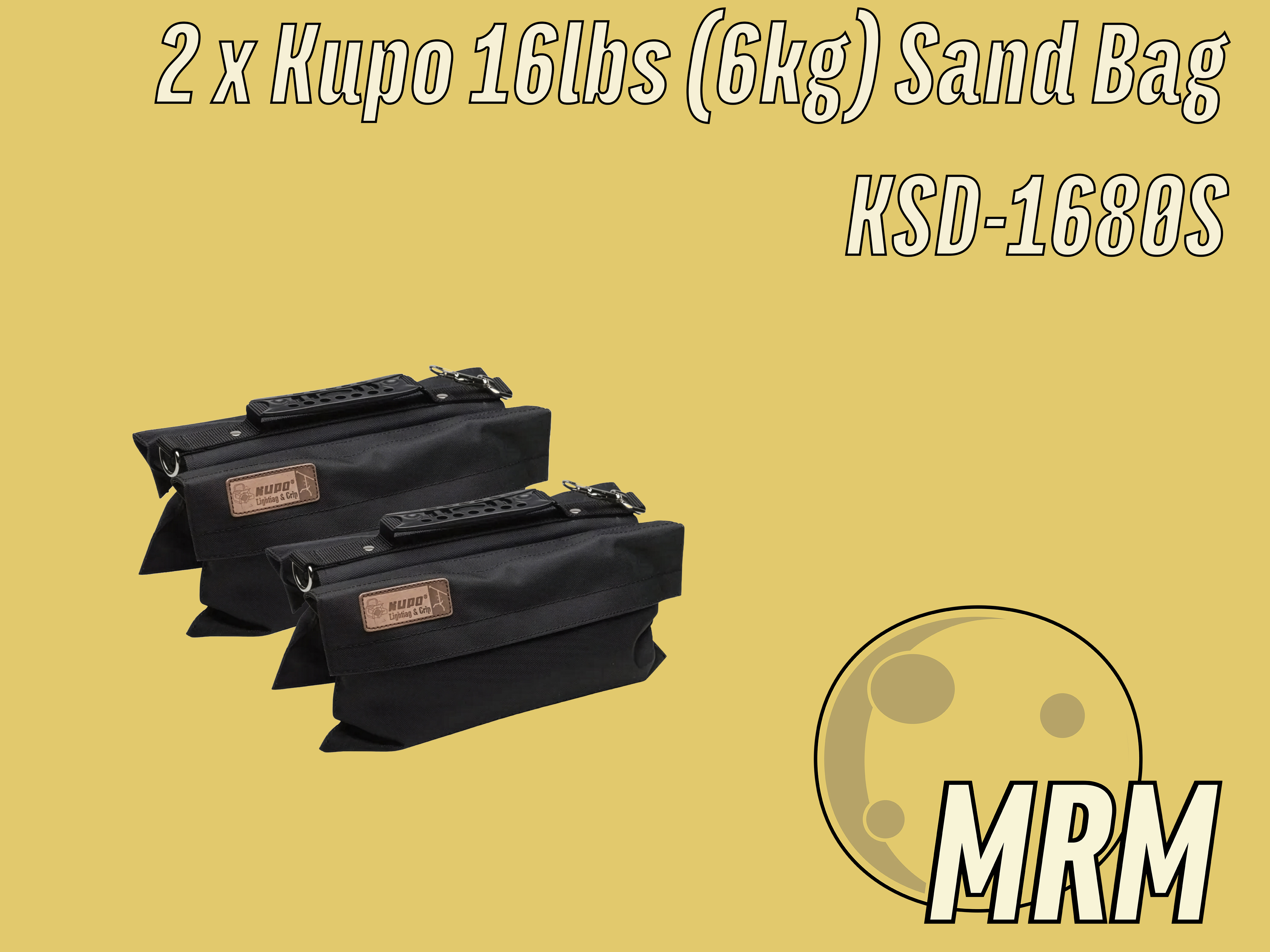 2 x kupo 16lbs (6kg) sandbags  (ksd-1680s)