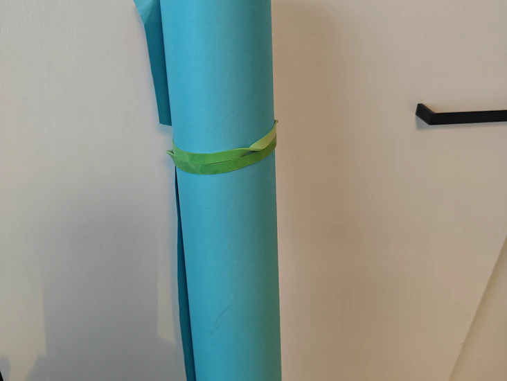 Sininen taustakartonki