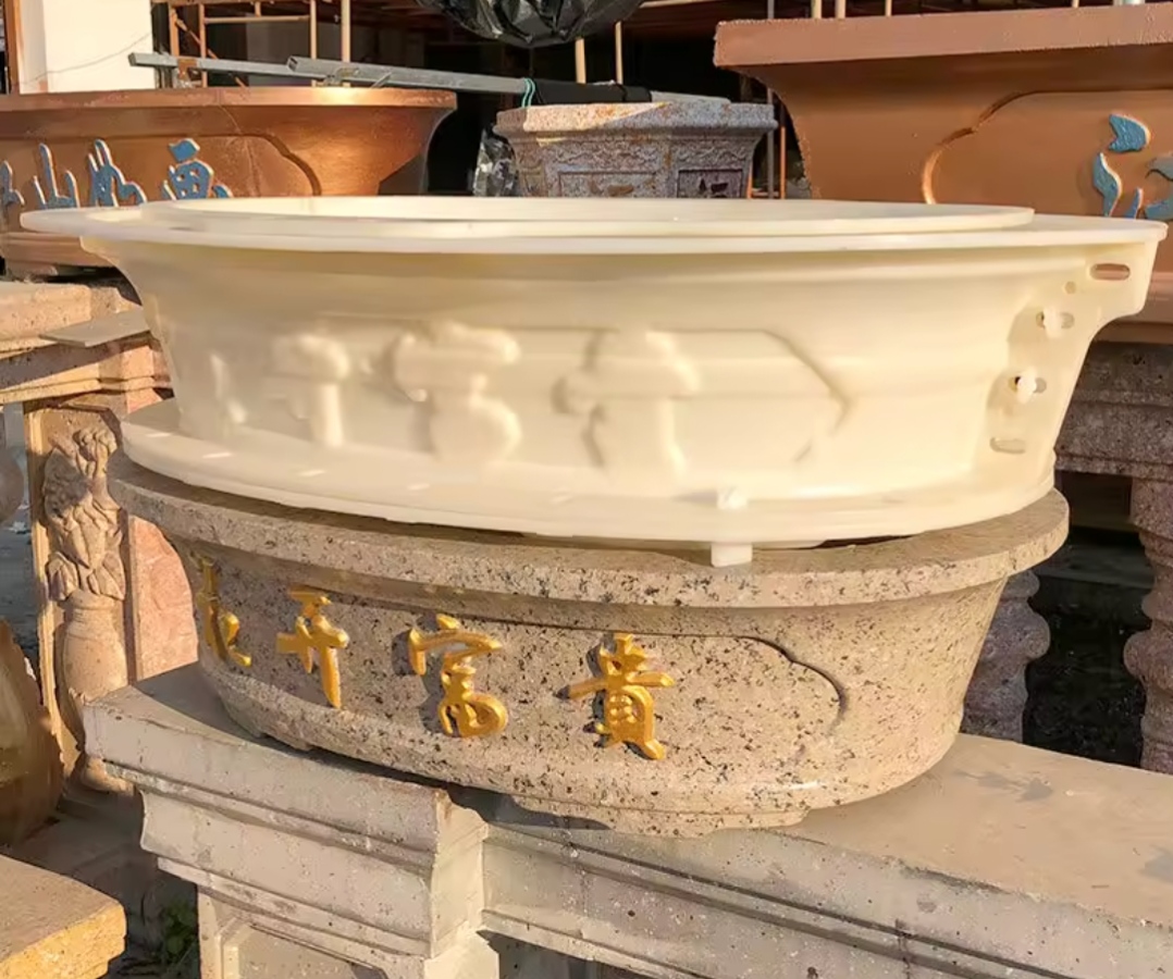  plastikk form for støping bonsai potte 
