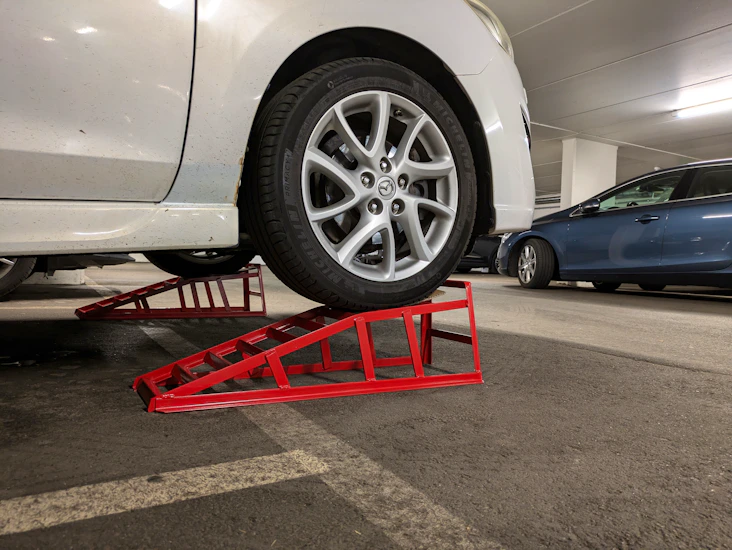 Oppkjøringsramper/bilrampe