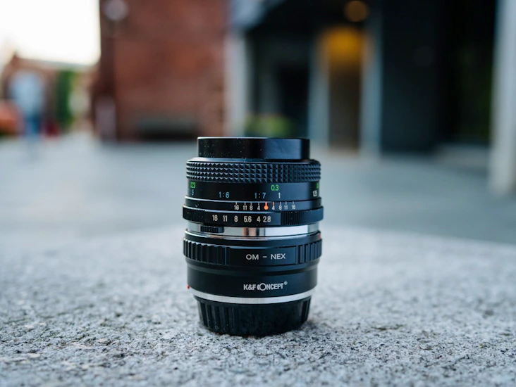 Vivitar 28mm f2.8 & adapter til sony