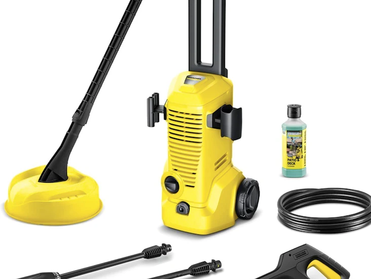 Karcher 2 wirh gun, lance and patio cleaner