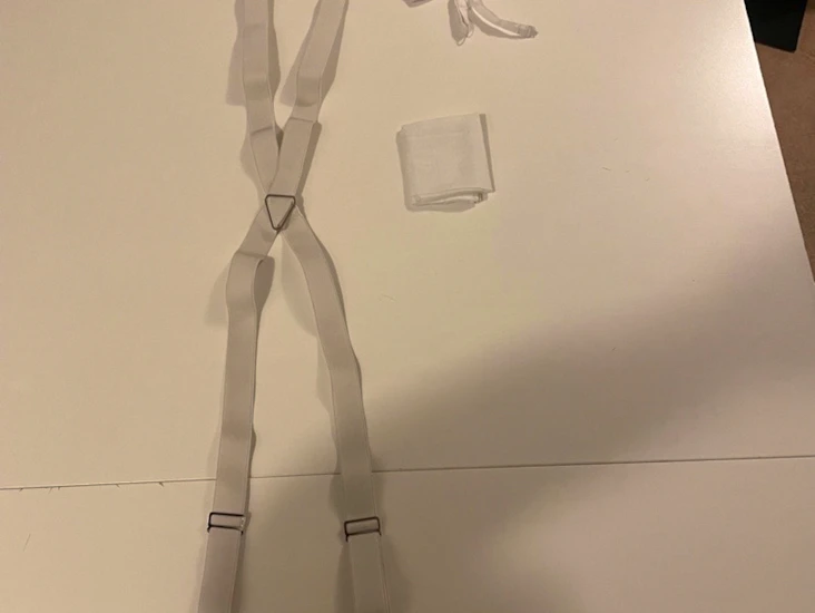 White tie and tail - frack size 48/50