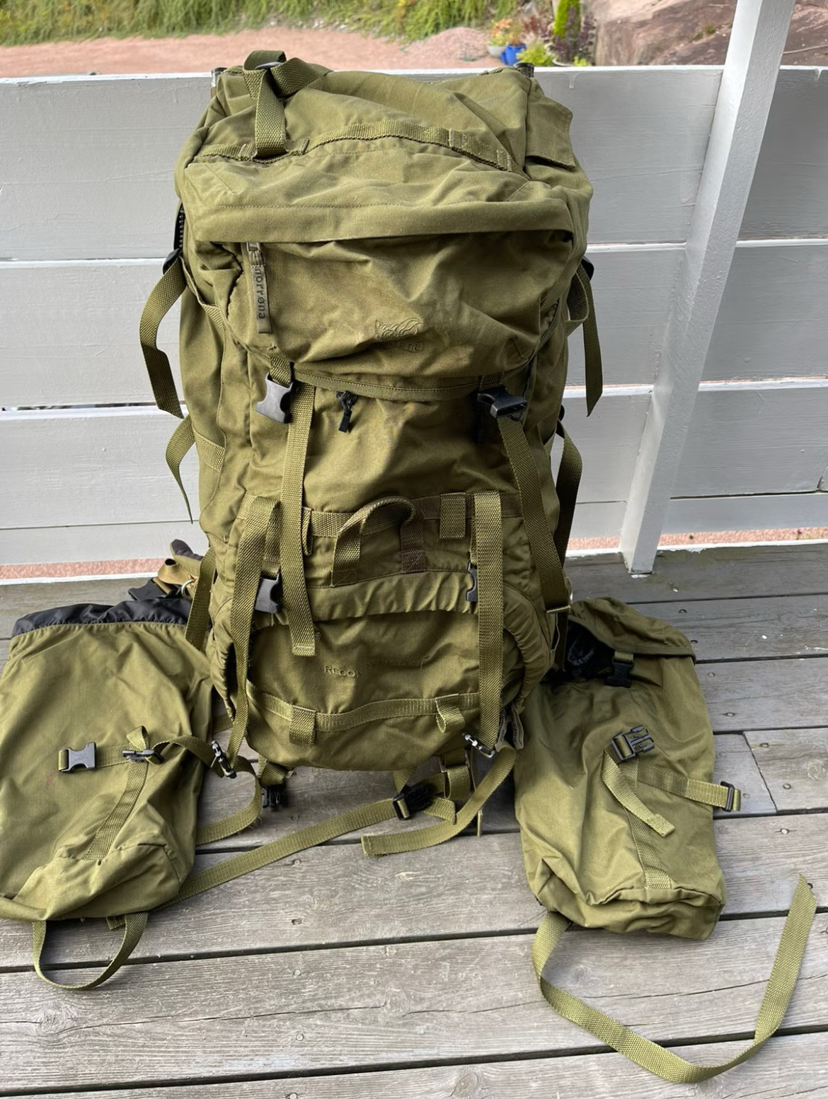 Norrøna recon 125 l med stativ
