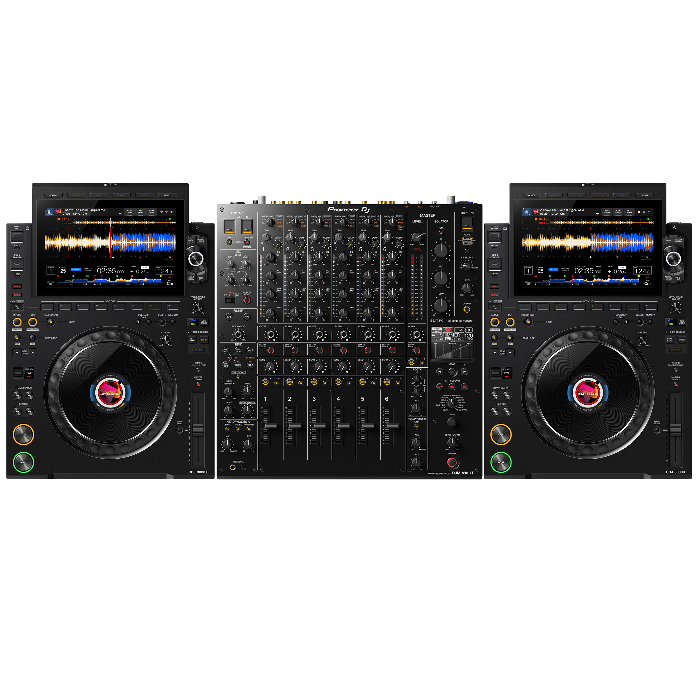 Cdj 3000x djm v10 bundle 