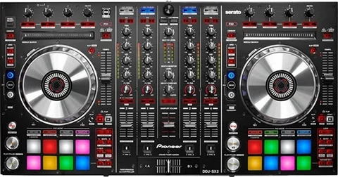Professional pioneer ddj-sx2 dj 4 channel controller hire | serato compatible