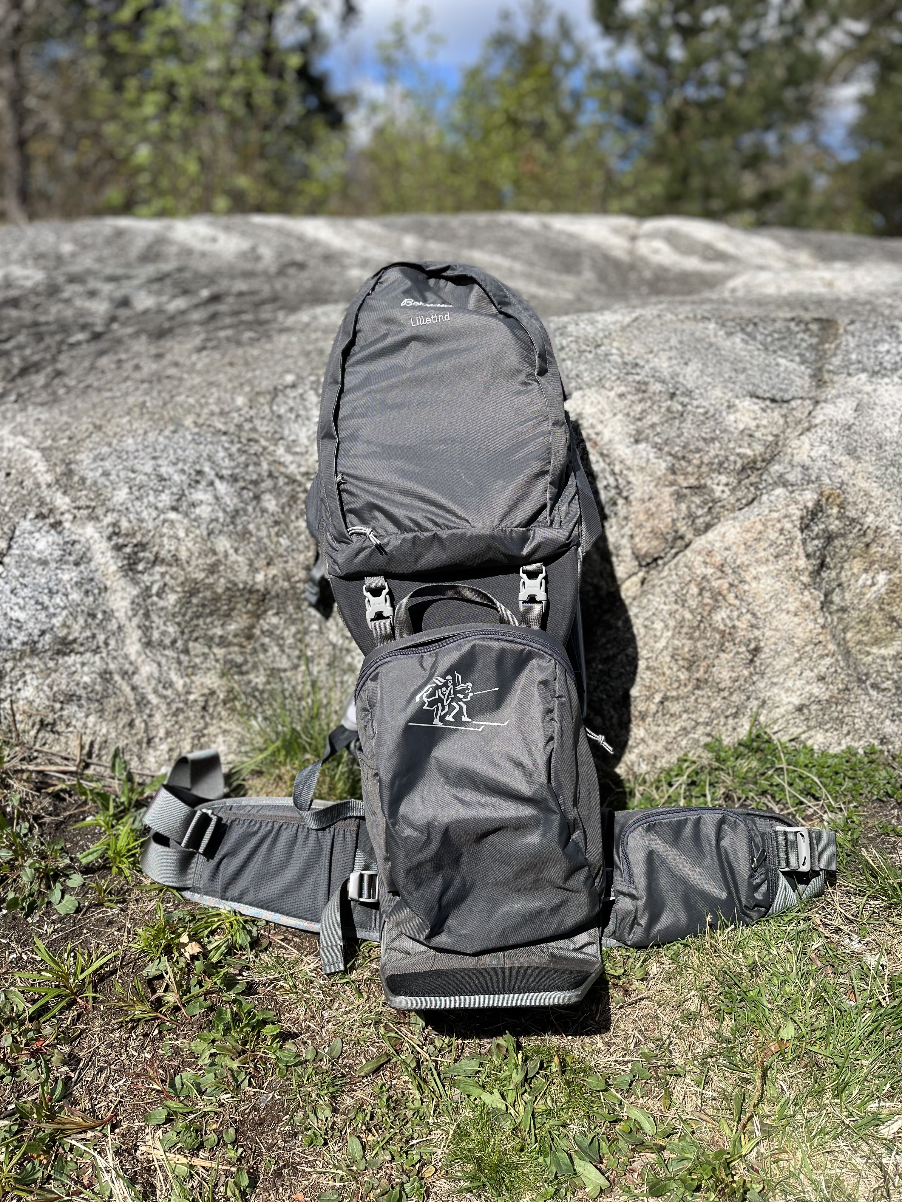 Ryggsäck med bärstol, bergans lilletind