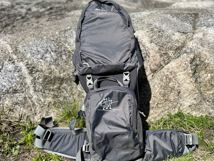 Ryggsäck med bärstol, bergans lilletind