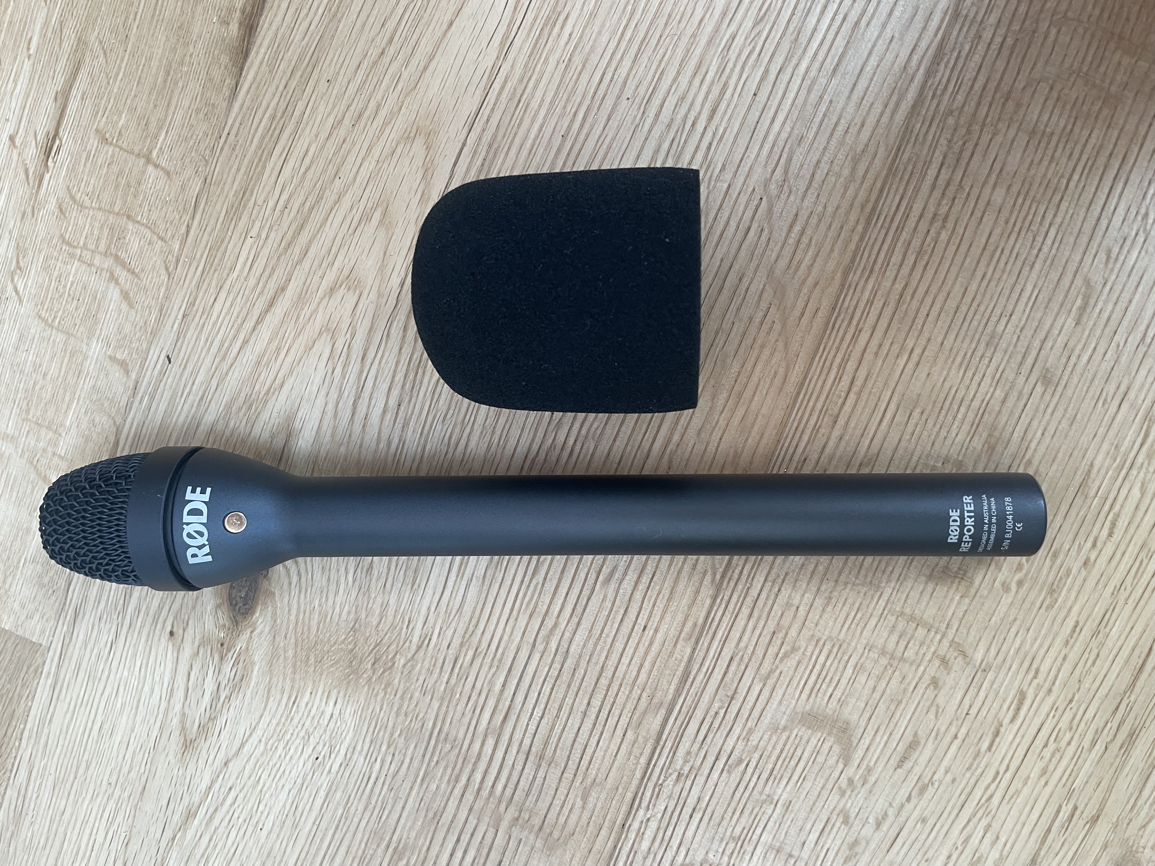 Rode reporter dynamic omnidirectional interview mic