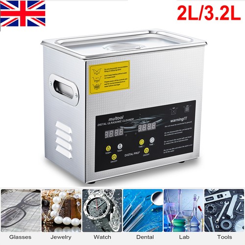 2l ultrasonic cleaner — deep-clean small items