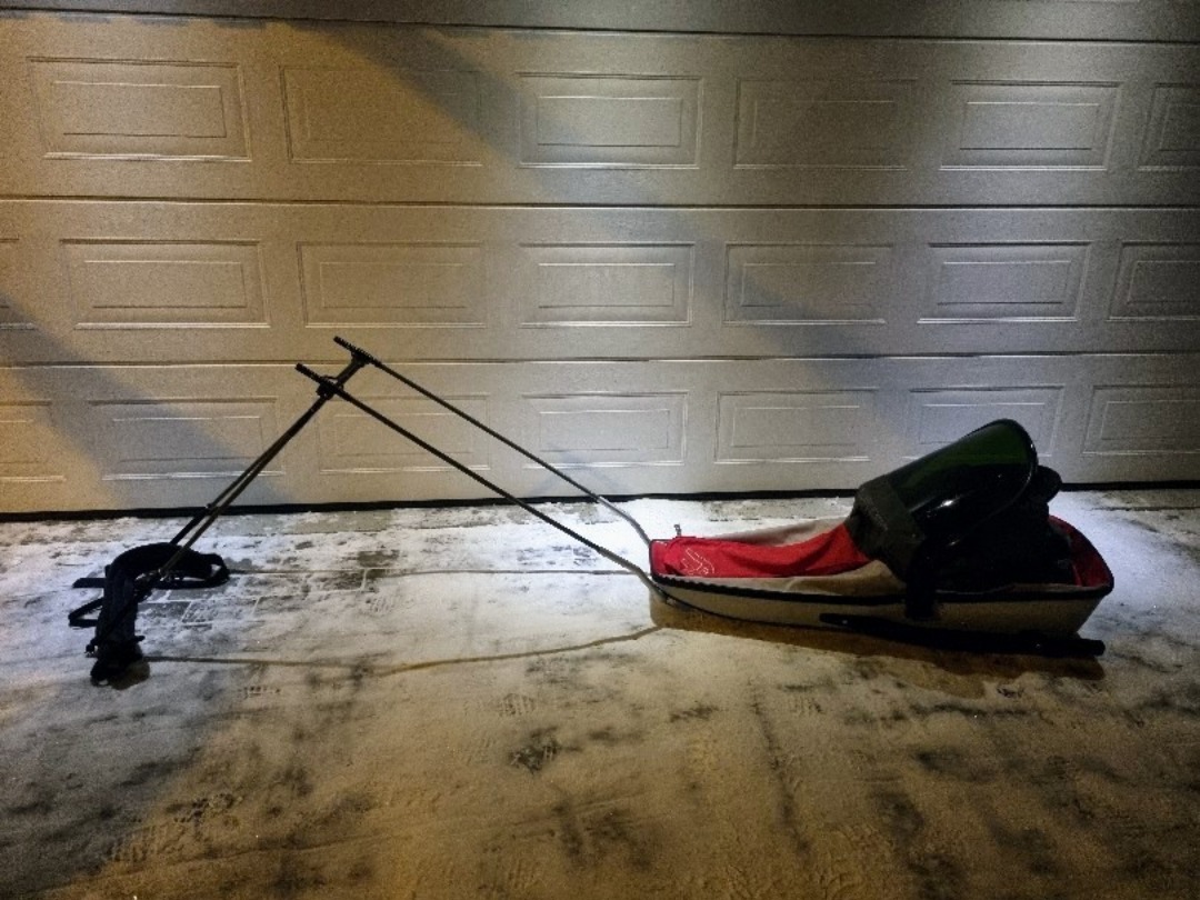 Fjellpulken classic, med drag.