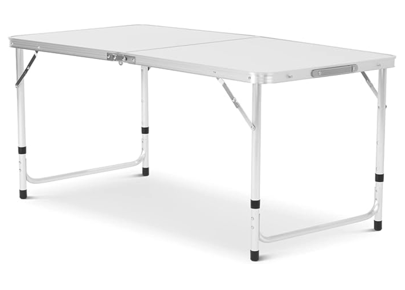 Folding table and 10 camping chairs