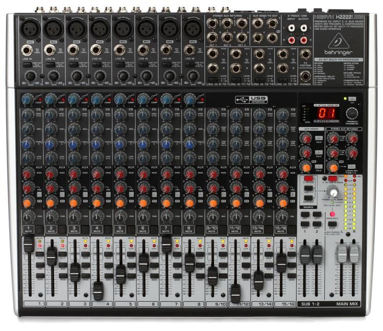 Behringer xenyx 2222 usb mixer