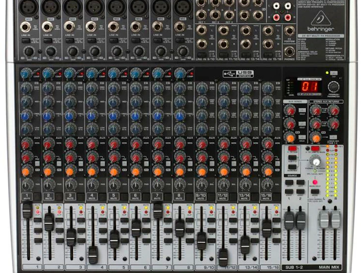 Behringer xenyx 2222 usb mixer