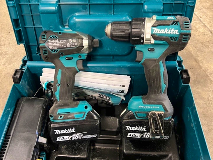 Makita drill og terrasseskruemaskin