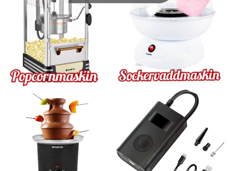 Fest paket popcorn,sockervadd,choklad